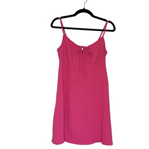 Women's Ambiance Pink Mini Dress Small